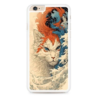 Cat Wave Art Cover iPhone 6 / 6S / 6 Plus / 6S Plus Case - Image 2