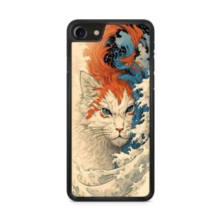 Cat Wave Art Cover iPhone 7 / 8 / SE 2020 / SE 2022 Case