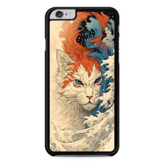 Cat Wave Art Cover iPhone 6 / 6S / 6 Plus / 6S Plus Case