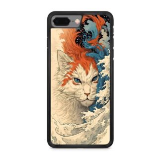 Cat Wave Art Cover iPhone 7 Plus / 8 Plus Case