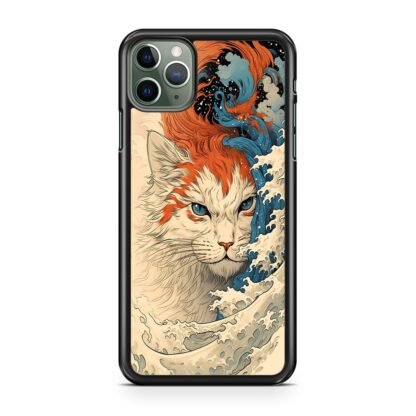 Cat Wave Art Cover iPhone 15 / 15 Plus / 15 Pro / 15 Pro Max Case