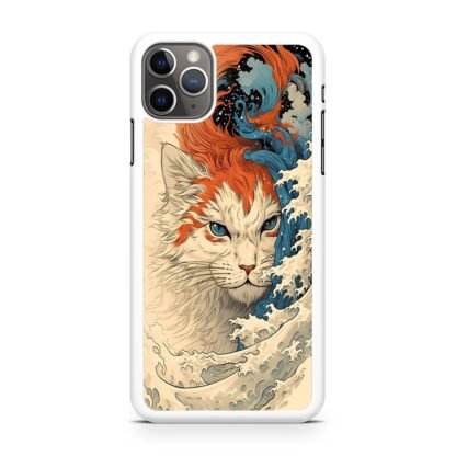 Cat Wave Art Cover iPhone 15 / 15 Plus / 15 Pro / 15 Pro Max Case - Image 2