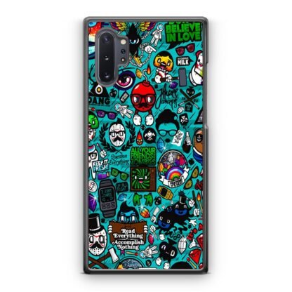 Characters Icons Collage Samsung Galaxy Note 10 / Note 10 Plus Case