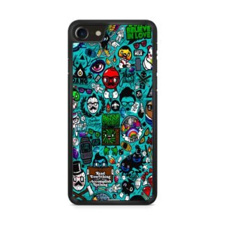 Characters Icons Collage iPhone 7 / 8 / SE 2020 / SE 2022 Case