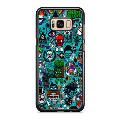 Characters Icons Collage Samsung Galaxy S8 / S8 Plus Case