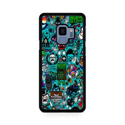 Characters Icons Collage Samsung Galaxy S9 / S9 Plus Case