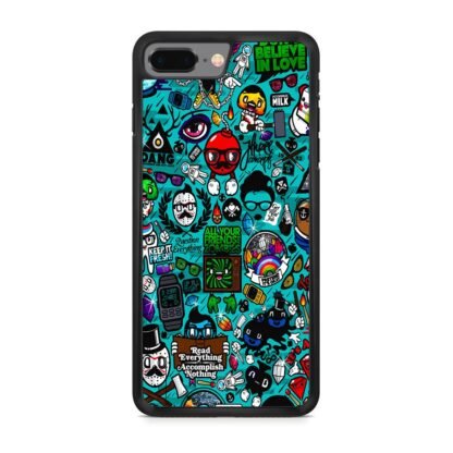 Characters Icons Collage iPhone 7 Plus / 8 Plus Case