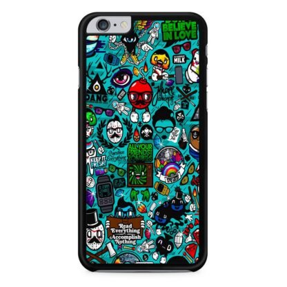 Characters Icons Collage iPhone 6 / 6S / 6 Plus / 6S Plus Case