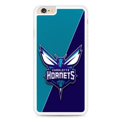 Charlotte Hornets Carbon Logo iPhone 6 / 6S / 6 Plus / 6S Plus Case - Image 2