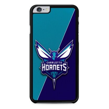 Charlotte Hornets Carbon Logo iPhone 6 / 6S / 6 Plus / 6S Plus Case