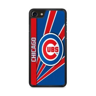 Chicago Cubs Carbon Logo iPhone 7 / 8 / SE 2020 / SE 2022 Case