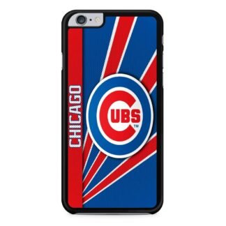 Chicago Cubs Carbon Logo iPhone 6 / 6S / 6 Plus / 6S Plus Case