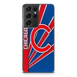 Chicago Cubs MLB Logo Samsung Galaxy S21 / S21 Plus / S21 Ultra / S21 FE Case