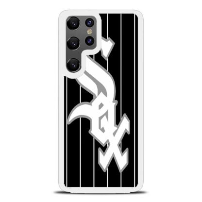 Chicago White Sox Black White Logo Samsung Galaxy S25 / S25 Plus / S25 Ultra Case - Image 2