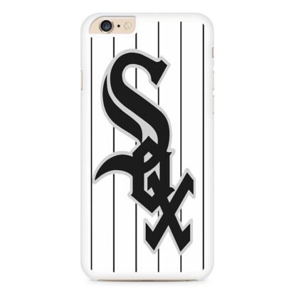 Chicago White Sox White Black Logo iPhone 6 / 6S / 6 Plus / 6S Plus Case - Image 2