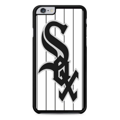 Chicago White Sox White Black Logo iPhone 6 / 6S / 6 Plus / 6S Plus Case