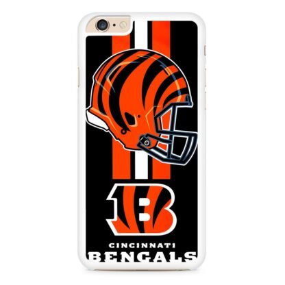 Cincinnati Bengals Helmet NFL Logo iPhone 6 / 6S / 6 Plus / 6S Plus Case - Image 2