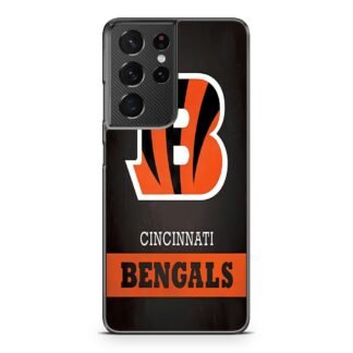 Cincinnati Bengals Logo Samsung Galaxy S21 / S21 Plus / S21 Ultra / S21 FE Case