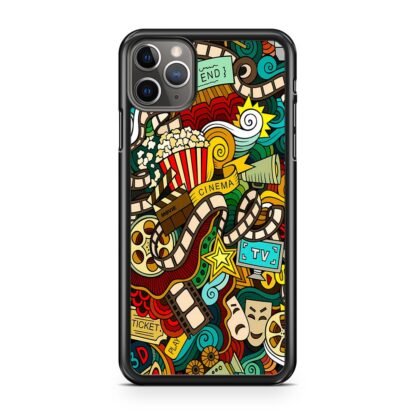 Cinema Movie TV Doodle iPhone 14 / 14 Plus / 14 Pro / 14 Pro Max Case
