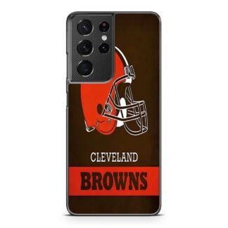Cleveland Browns Logo Samsung Galaxy S21 / S21 Plus / S21 Ultra / S21 FE Case
