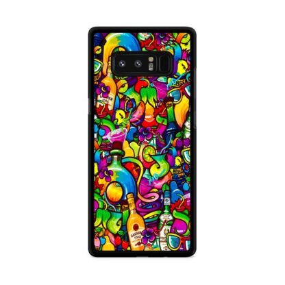 Cocktail Drink Collage Samsung Galaxy Note 8 Case