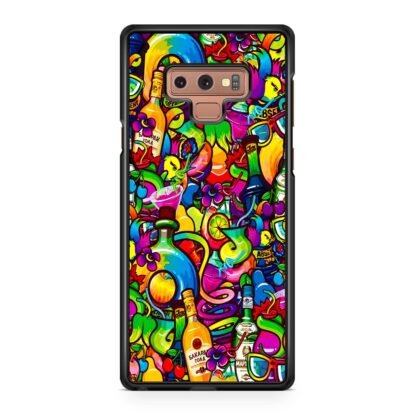 Cocktail Drink Collage Samsung Galaxy Note 9 Case