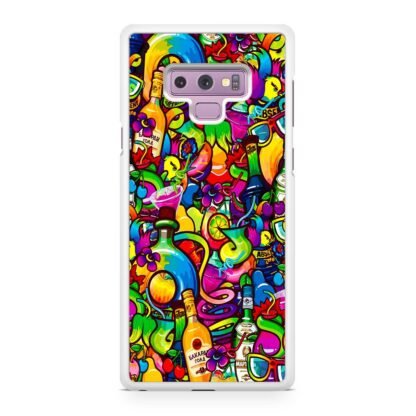 Cocktail Drink Collage Samsung Galaxy Note 9 Case - Image 2