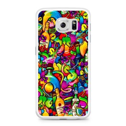Cocktail Drink Collage Samsung Galaxy S6 / S6 Edge / S6 Edge Plus Case - Image 2