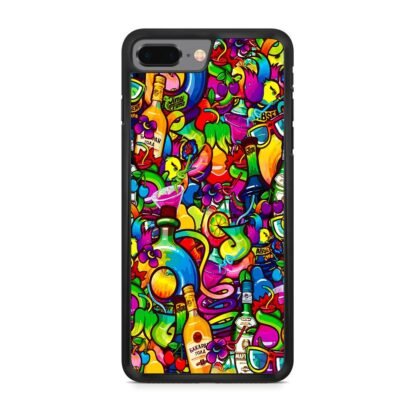 Cocktail Drink Collage iPhone 7 Plus / 8 Plus Case