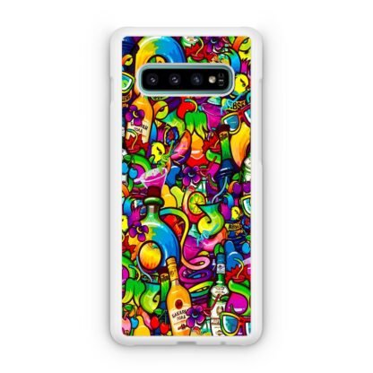 Cocktail Drink Collage Samsung Galaxy S10 / S10e / S10 Plus / S10 5G Case - Image 2