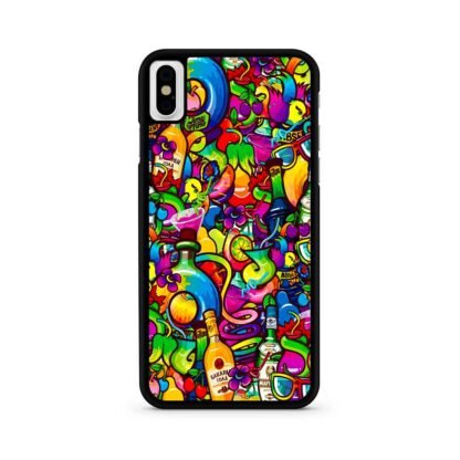 Cocktail Drink Collage iPhone X / XR / XS / XS Max Case