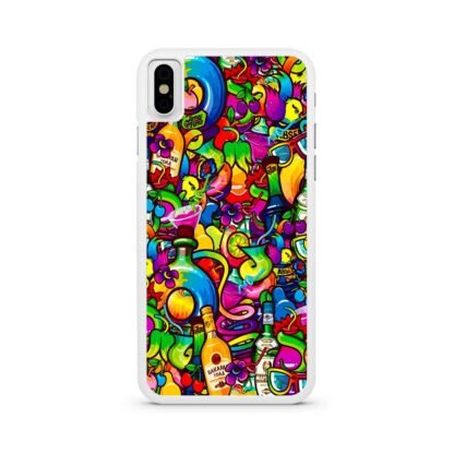 Cocktail Drink Collage iPhone X / XR / XS / XS Max Case - Image 2