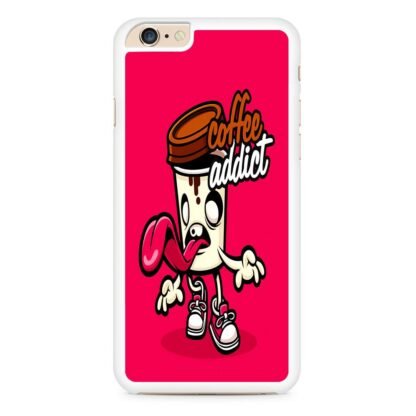 Coffee Addict Doodle iPhone 6 / 6S / 6 Plus / 6S Plus Case - Image 2