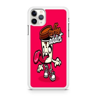 Coffee Addict Doodle iPhone 12 / 12 Pro / 12 Pro Max / 12 Mini Case - Image 2