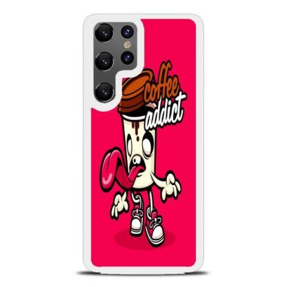 Coffee Addict Doodle Samsung Galaxy S25 / S25 Plus / S25 Ultra Case - Image 2