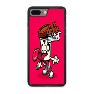 Coffee Addict Doodle iPhone 7 Plus / 8 Plus Case