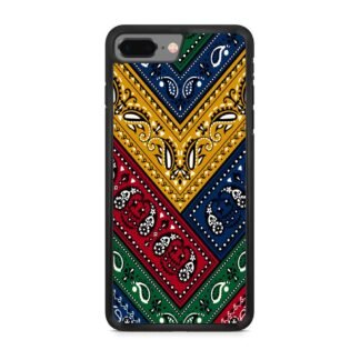Colorful Abstract Bandana Textile iPhone 7 Plus / 8 Plus Case