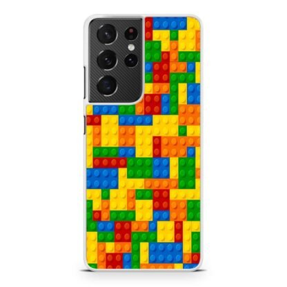 Colorful Bricks Samsung Galaxy S21 / S21 Plus / S21 Ultra / S21 FE Case - Image 2