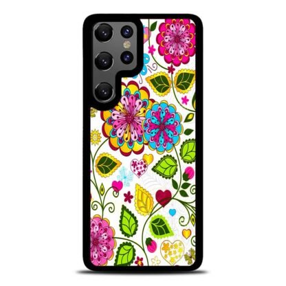 Colorful Flowers Samsung Galaxy S25 / S25 Plus / S25 Ultra Case