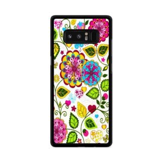 Colorful Flowers Samsung Galaxy Note 8 Case