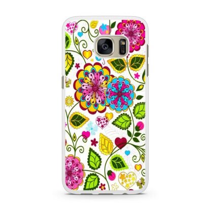 Colorful Flowers Samsung Galaxy S7 / S7 Edge Case - Image 2