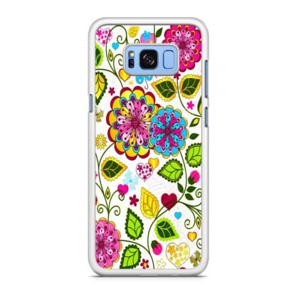 Colorful Flowers Samsung Galaxy S8 / S8 Plus Case - Image 2