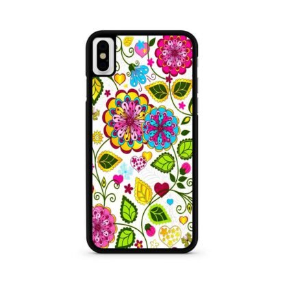 Colorful Flowers iPhone X / XR / XS / XS Max Case