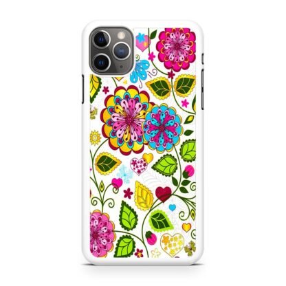 Colorful Flowers iPhone 15 / 15 Plus / 15 Pro / 15 Pro Max Case - Image 2