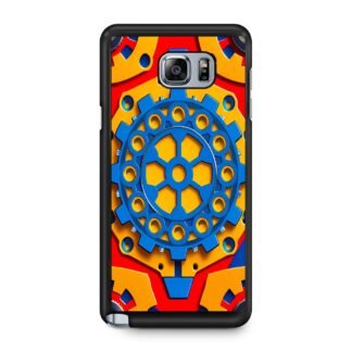 Colorful Gear Cover Samsung Galaxy Note 5 Case