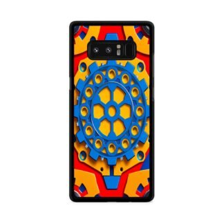 Colorful Gear Cover Samsung Galaxy Note 8 Case