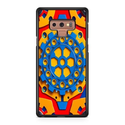 Colorful Gear Cover Samsung Galaxy Note 9 Case