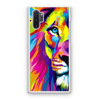 Colorful Lion Samsung Galaxy Note 10 / Note 10 Plus Case - Image 2