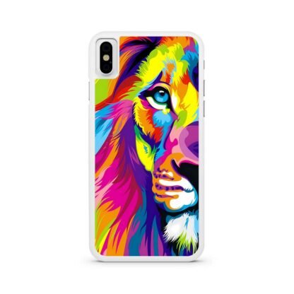 Colorful Lion iPhone X / XR / XS / XS Max Case - Image 2
