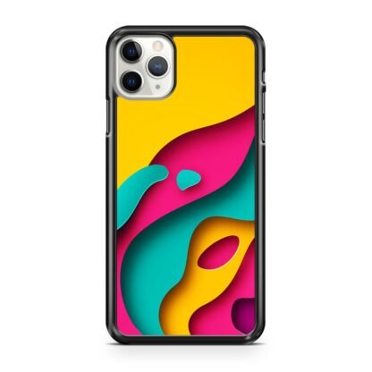 Colorful Liquid Paint iPhone 12 / 12 Pro / 12 Pro Max / 12 Mini Case